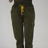 VICTORIA™ Slim Fit Joggers - Green Velvet