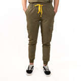 VICTORIA™ Slim Fit Joggers - Green Velvet