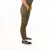 VICTORIA™ Slim Fit Joggers - Green Velvet
